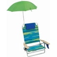thumbnail image 2 of Clamp on Beach Chair Clamp Umbrella- 4 Foot - Small - Many Colors (Lime), 2 of 2