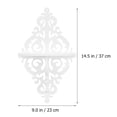 thumbnail image 2 of Hytrove 2Ud Repisa De Madera Para Pared Con Soporte Estable Y Uso Multifuncional, 2 of 8
