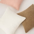 thumbnail image 3 of Funda de almohada 45 x 45 cm para sofá cama de salón, decoración del hogar, cuadrada, de pana suave, 3 of 3