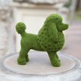 thumbnail image 1 of Estatua de animales flocados Ticfox tipo C hecha a mano de resina y musgo, 1 of 7