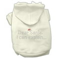 thumbnail image 1 of Dear Santa I Can Explain Hoodies Cream Xs (8), 1 of 1