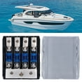 thumbnail image 1 of Car Audio Splitter, Heat  Metal Car Power Distribution Block 60A  for Trucks for Boats for RVs, 1 of 8