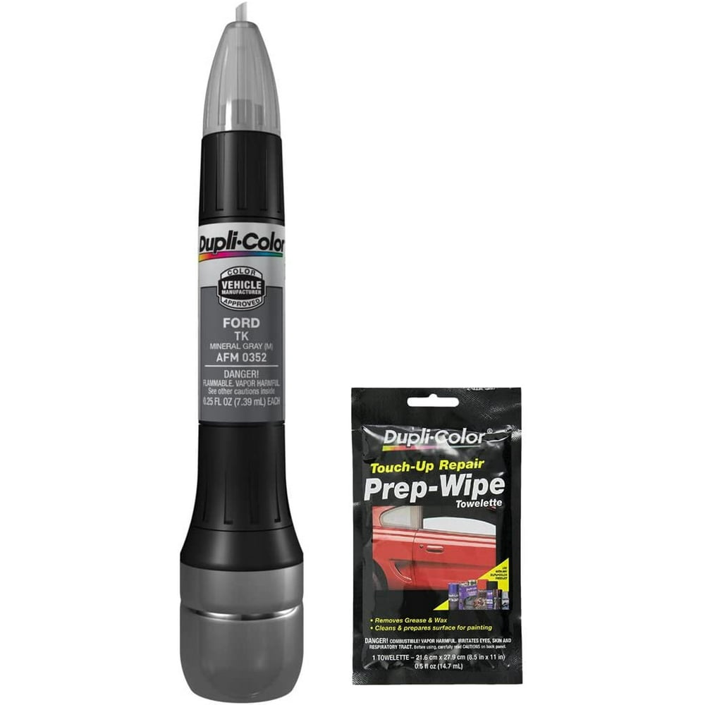 DupliColor AFM0352 Metallic Mineral Gray Ford ExactMatch Scratch Fix