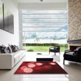 thumbnail image 7 of Ahgly Company Machine Washable Indoor Rectangle Transitional Crimson Red Area Rugs, 6' x 9', 7 of 7