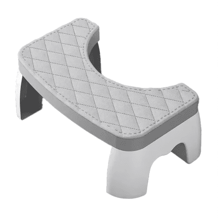 New Arrivals Non-Slip, Portable Squat Toilet with Removable Seat grey