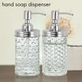 thumbnail image 4 of 2 Pack Mason Jar Soap Dispenser Lids Kit Stainless Steel Lotion Dispenser Pump Soap Dispenser Lids Rust Proof Bathroom, 4 of 8
