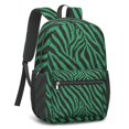 thumbnail image 4 of 17 Inch Lightweight Backpack,PVC Waterproof Oxford Fabric, Ergonomically Designed, with Large Capacity, Leopard Animal Print, 4 of 5