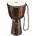 thumbnail image 3 of Meinl Percussion Style Professional Djembe Hand Drum Circle Instrument, Carved Mahogany — NOT Made in China — African Mali Weave Ropes and Rawhide, 2-Year Warranty (PROADJ2-M), 3 of 4