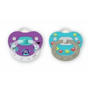 NUK® Translucent Pacifier, 6?18 months, 2pk, Girl