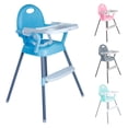 thumbnail image 1 of KIDDOS, Silla Periquera Para Bebe Alta Plegable Portatil 3 En 1, 1 of 4