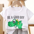 thumbnail image 5 of BOVXNPU Boys Girls Summer Clothing Sets, Children's Summer Small Print Short Sleeve Round-Neck Blouses 2-piece Set For Kids Summer Outfits, 5 of 6