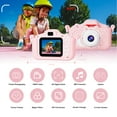 thumbnail image 4 of Kids Camera, Selfie Camera for Toddler with Cartoon Soft Silicone Cover, 32GB SD Card Included, 4 of 5