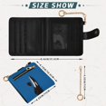 thumbnail image 3 of Small Wallet For Women Bifold Leather Pocket Coin Credit Card Holder With RFID Blocking A Orca, 3 of 6