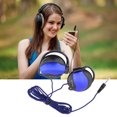 thumbnail image 2 of Inteprter Gancho deportivo para la oreja Estéreo acolchado Auriculares sobre la oreja Auriculares con cable trenzado Control de micrófono Cables de audio/vídeo Numero 5, 2 of 6