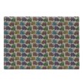 thumbnail image 1 of Tattoo Cutting Board, Colorful Vintage Cat Animal with Mandala Inspired Floral Motifs, Decorative Tempered Glass Cutting and Serving Board, Large Size, Multicolor, by Ambesonne, 1 of 1