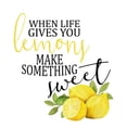 thumbnail image 2 of Kimberly, Allen 15x15 White Modern Wood Framed Museum Art Print Titled - Fresh Lemons 6, 2 of 4