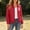 Red jacket for women a1, variant on SSZMDLB Women Collared Long Sleeve Hooded Casual Basic Vacation Jacket Loose Fit Solid Tops for Spring Fall Trendy Outwear, Black M
