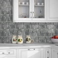 thumbnail image 5 of DEWOO Gray Long Hexagon Tile Peel and Stick Backsplash, 10 Sheets Self-Adhesive Wall Tiles Stick on Back Splash for Kitchen, Bathroom, Fireplace,RV(12"×12"), 5 of 14