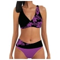 thumbnail image 2 of Trajes de Baño Mujer Traje de Baño de Dos Piezas Con Estampado Sexy Para Mujer, Tankini Dividido, 2 of 6