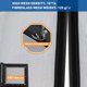 thumbnail image 5 of 110x210cm-noir Mmoustiquaire De Porte Rideau Anti Mouche Magntique Rideau De Porte Antimoustique Avec Fermeture Aimante Sans Perage Pour Porte De, 5 of 5