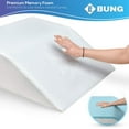 Ebung Leg Elevation Memory Foam Pillow with Cooling Gel Elevating