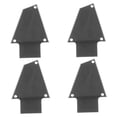 thumbnail image 4 of ORDDIART 4Pcs Replacement Black Truss Rod Covers for Bass and Guitar Easy Installation, 4 of 8