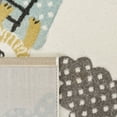thumbnail image 4 of Paco Home Kids Rug Animals on a Hot Air Balloon in Cream Blue - 3'11" x 5'7" (4'x6'), 4 of 6