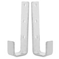 thumbnail image 3 of Bunk Bed Ladder Bracket Hooks Kids Bunk Bed Ladder Hook Silver Minimalist Design 2Pcs, 3 of 5