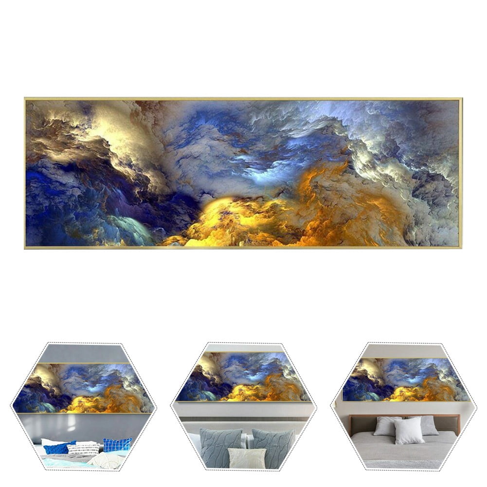 BAMILL Abstract Cloud Canvas Painting Canvas Wall Art Home Decor Wall Picture Unframed