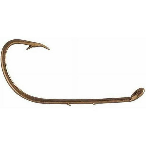 Mustad Down Eye Baitholder Hook (Bronze) - 2/0 8pc