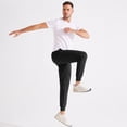 thumbnail image 6 of MASKERT Men's Casual Pants Joggers – Lightweight,3 Pockets,Slim Fit,Soft & Stretchy Tapered Business Dress Trousers, 6 of 7