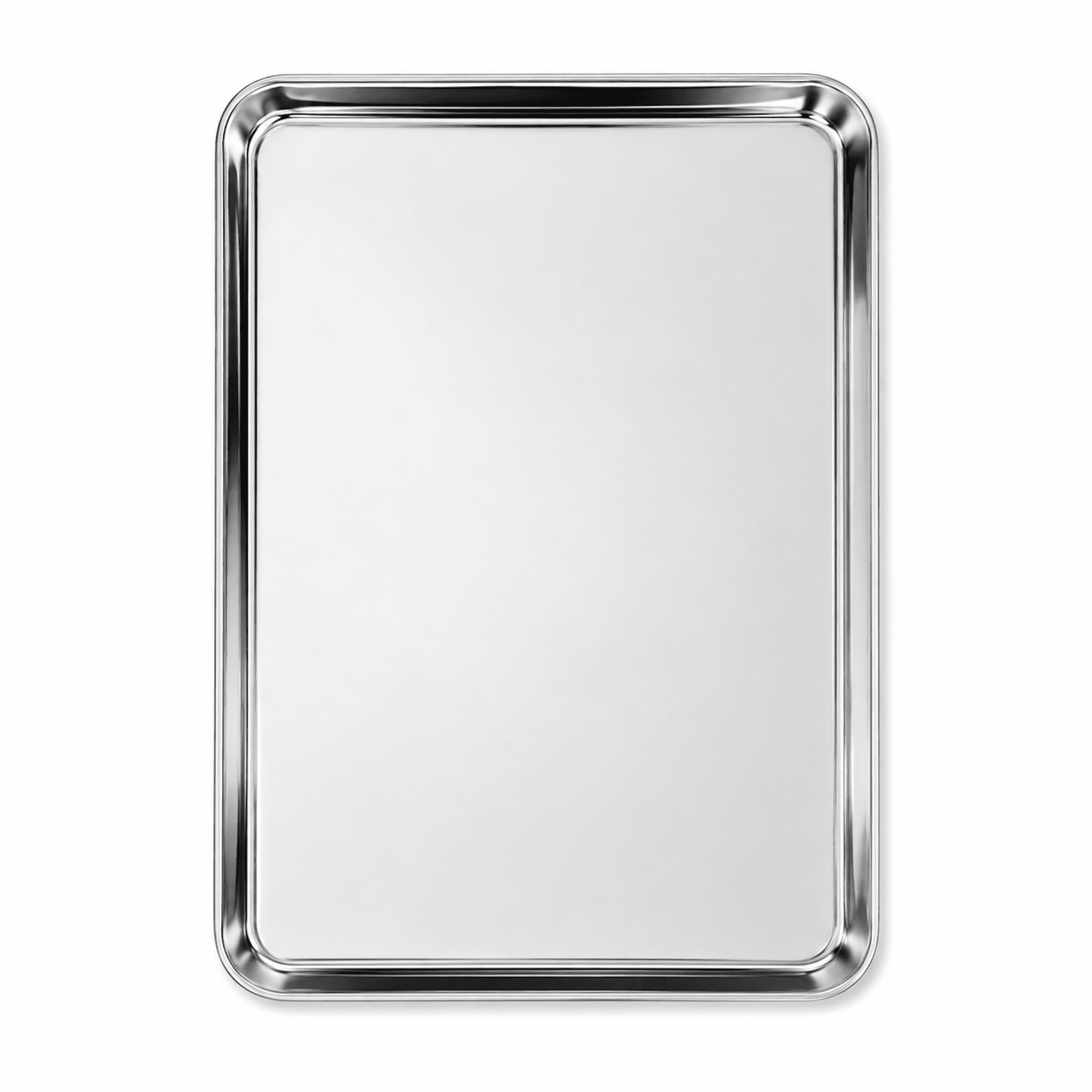 Fox Run Stainless Steel Baking Sheet, Large 17" x 12" Cookie Baking Pan