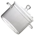 thumbnail image 3 of Clear Glass Noodles Bowl with Lid Heat Resistant Glass Porridge Pot 1350ML, 3 of 8