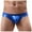 Blue, variant on Tbopshirt Men's Brief Underwear Clearance,Men's Color Briefs Fashion Underwear Personalized Low-waist Hoop Panties Buttock Covering Briefs,Mens Gift