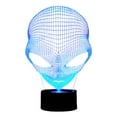 thumbnail image 2 of Xihbxyly Luz Nocturna Led Extraterrestre, 16 Colores, Alimentación Por Usb o Pilas, Efectos Ópticos Impresionantes, Decoración Única para El Hogar, Ideal para Dormitorio U Oficina, Tamaño 243 X 158 M, 2 of 7