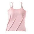 thumbnail image 4 of 3 Pack Training Bras for Teens Girls Cotton Cami Undershirt Adjustable Spaghetti Strap Camisole Tank Tops, 4 of 12
