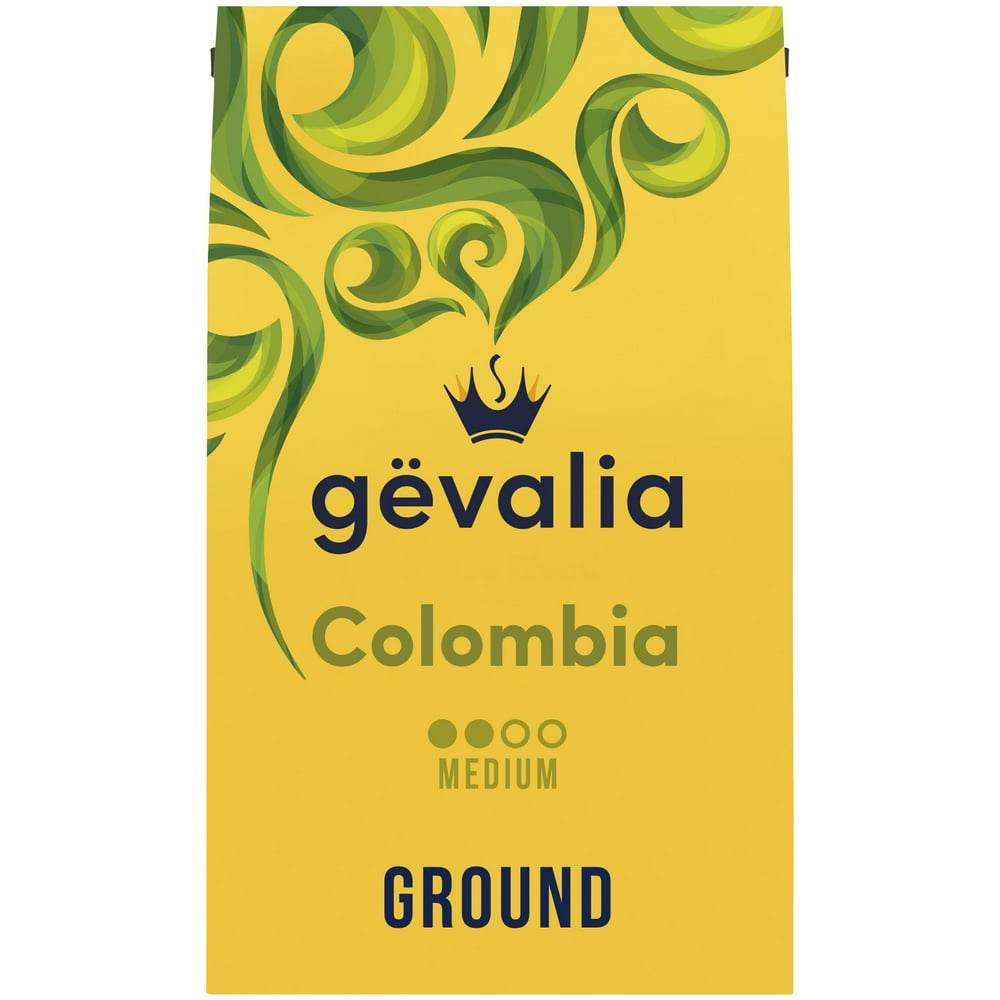 Gevalia Colombia Medium Roast Ground Coffee, 20 oz Bag