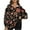 Multicolor 4, variant on Womens Plus Size T-Shirt Half Zip Long Sleeve V Neck Trendy Floral Print Loose Fitting Casual Pullover Tee Tops,Multicolor 15,2XL