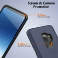 thumbnail image 5 of for Samsung Galaxy S9 Case (Not for S9 Plus), Dual Defender Durable Designed Shockproof Anti-Scratch Phone Case, Dual Layer Heavy Duty Protection Cover for Samsung Galaxy S9, Navy Blue, 5 of 13