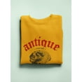 thumbnail image 3 of David Halftone Antique Sweatshirt Women -Image by Shutterstock, Female Medium, 3 of 4