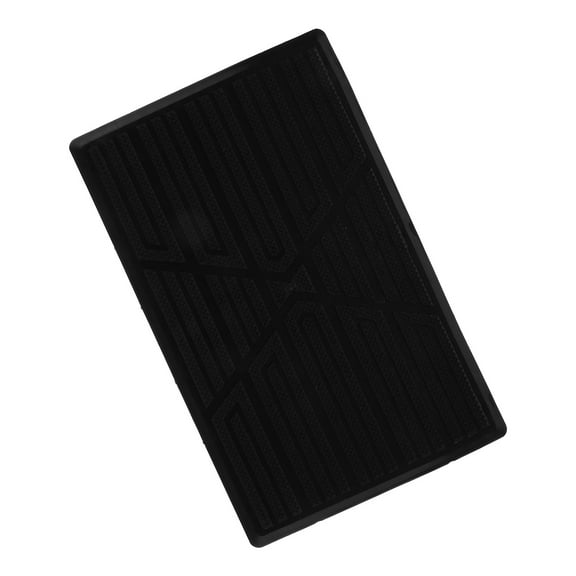 Beaupretty Black Rubber Car Pedal Pad for Carpet Repair and Enhanced Foot Grip
