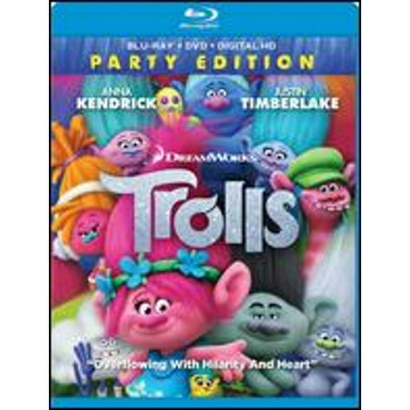 Pre-Owned Trolls [Blu-ray/DVD] (Blu-Ray 0024543352297) directed by Mike Mitchell