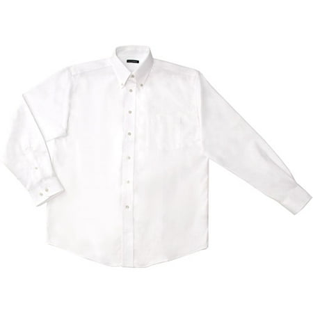 Men's Long-Sleeve Oxford Shirt - Walmart.com