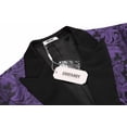 thumbnail image 4 of COOFANDY Men's Floral Suit Jacket Stylish Dinner Wedding Blazer One Button Tuxdeo, 4 of 9