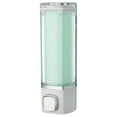 thumbnail image 1 of EeaseCA Plastic Soap Dispenser Wall-mounted Liquid Soap Box Holder Refillable Soap Container (White, Random Liner Color), 1 of 7