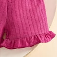 thumbnail image 5 of Adorable Summer Toddler Girls Outfit Set with Cute Cartoon Vest and Ruffled Shorts for Comfort, 5 of 5