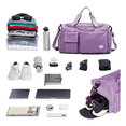 thumbnail image 2 of Mochila Deportiva Maleta Gym Viaje Mochila Moda Bolsas Viaje Xtellar morado, 2 of 3