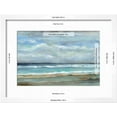 thumbnail image 3 of Seashore, Abstract Scenic Framed Art Print Wall Art by Silvia Vassileva Sold by Art.Com, 3 of 6