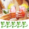 thumbnail image 2 of Harpily Straws 5 PCS Kitchen Tool Reusable Proof Silicone Plug Tips Cover Drinking Dust Cap Cup Accessories 1, 2 of 3