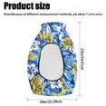 thumbnail image 7 of Uorisanigo 23×10 Inch ATV Seat Cover Waterproof Hawaiian Hibiscus Flowers 4-Wheeler Seat Cover Universal ATV Accessories Fit for Polaris Sportsman Polaris Scrambler Honda Rancher, 7 of 7